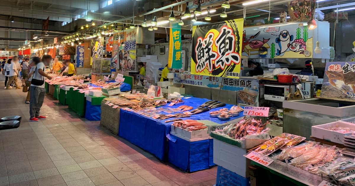 舞鶴港とれとれセンターで海鮮グルメを満喫