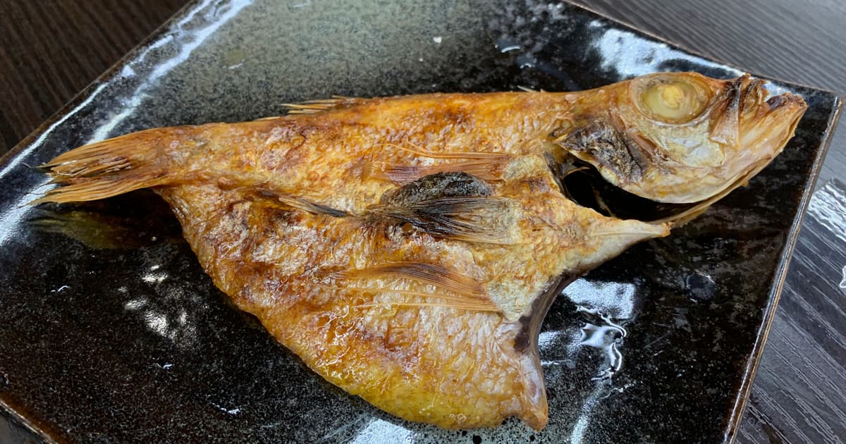 舞鶴港とれとれセンターで食べた絶品のどぐろ