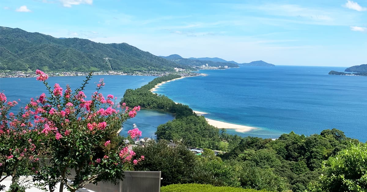 天橋立ビューランドからの天橋立は美しい！