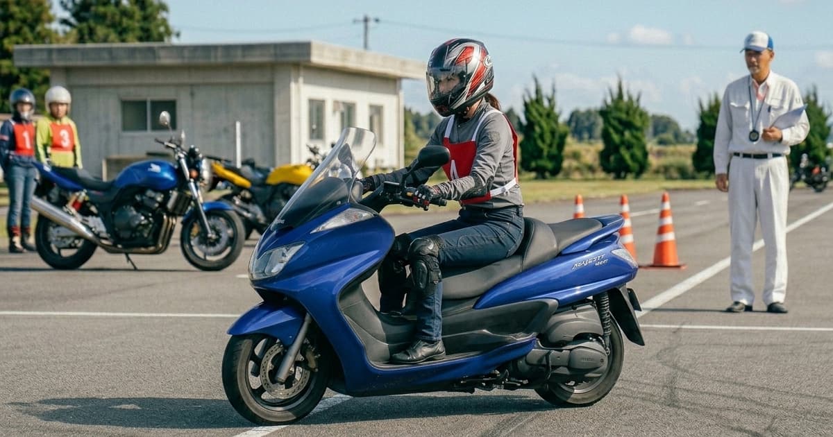 オートマ教習とは、クラッチ操作とギアチェンジが必要なバイクを運転するための教習