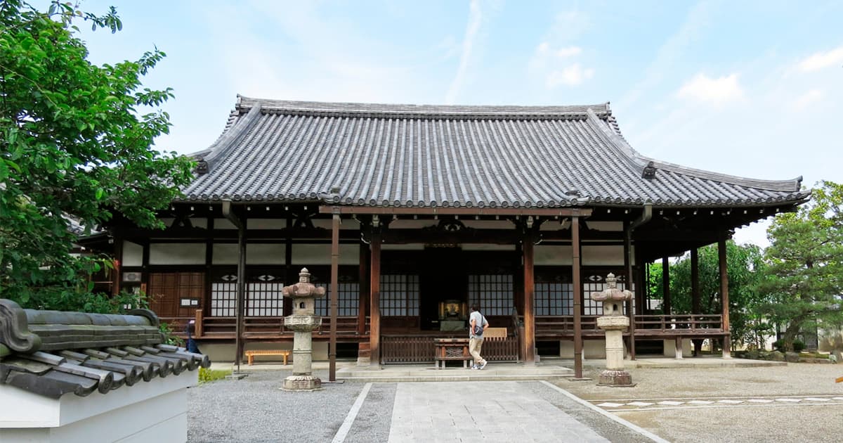平等院のなかにある羅漢堂