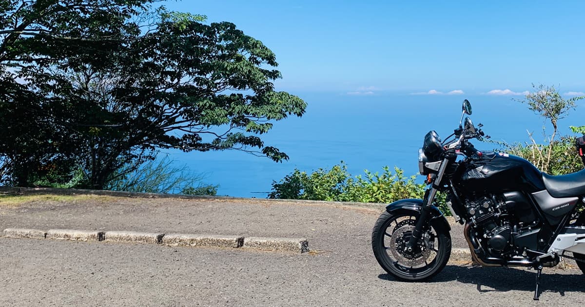 愛車CB400SFとエンゼルロード