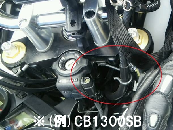 ハリケーン セットバックスペーサーを取り付けることでケーブル取り回しが変わる可能性がある