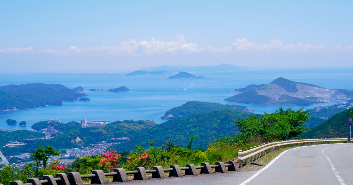 見晴台駐車場からの絶景