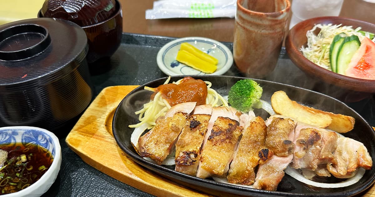 レストラン車留満の播州百日どりを使った美味しいランチ