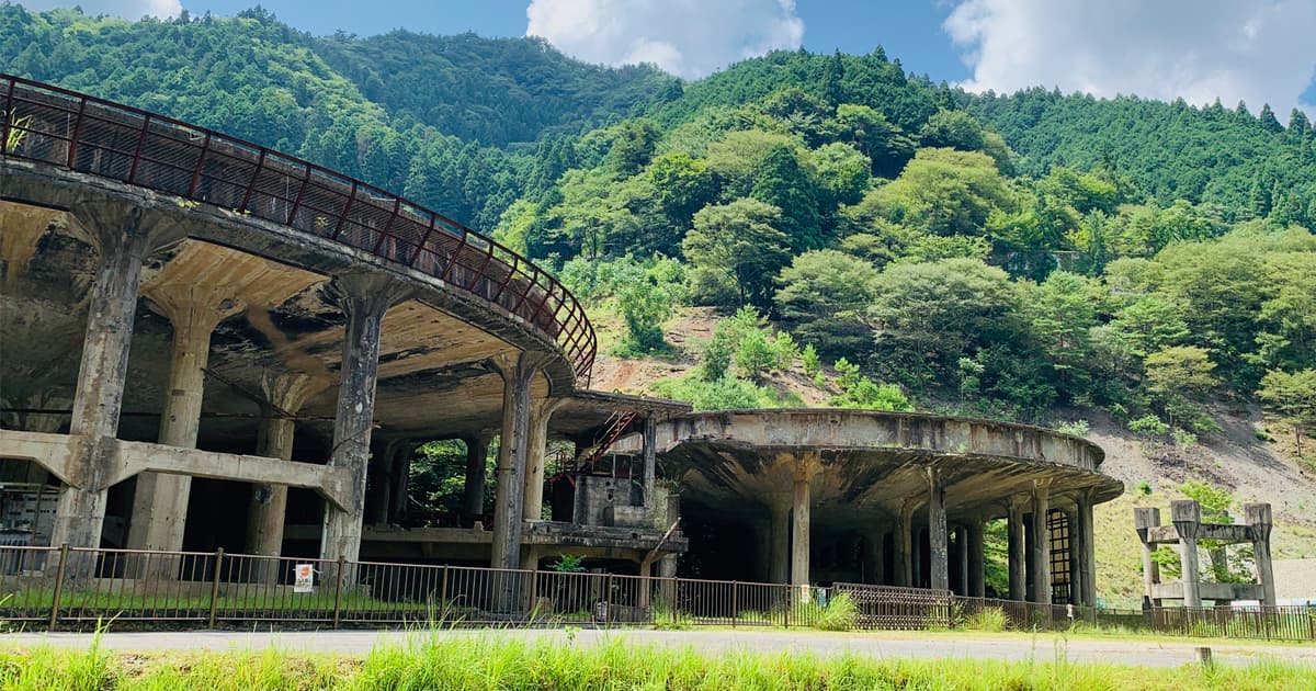 神子畑選鉱場跡のオリジナルキャラクターになっているシックナー