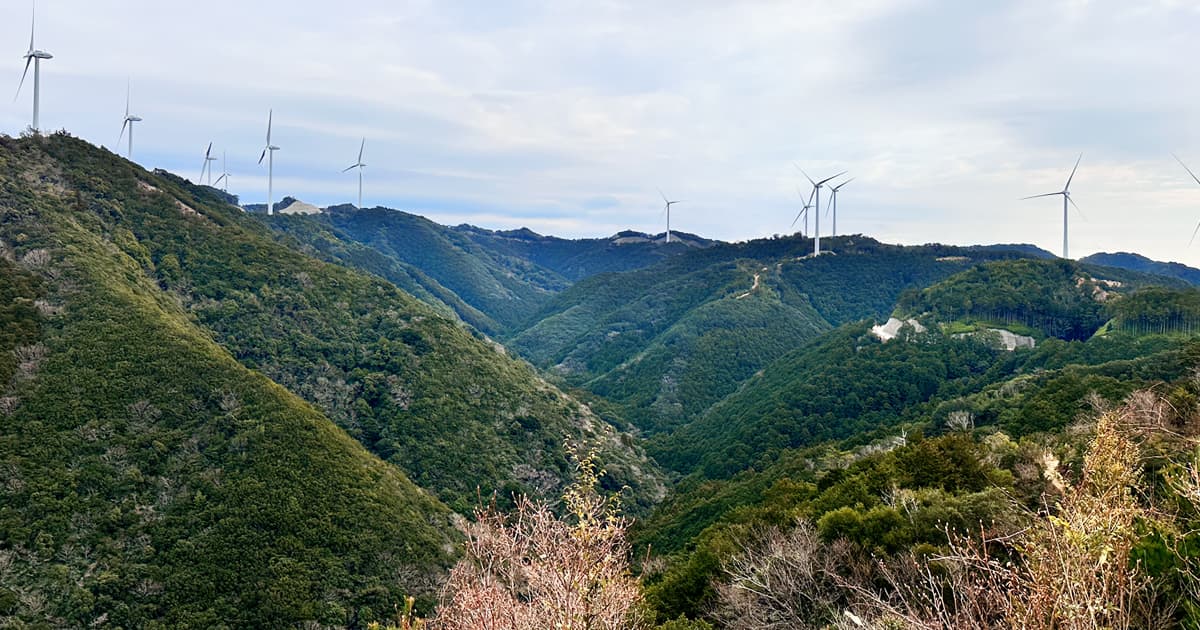 黒潮フルーツラインのみはらし峠