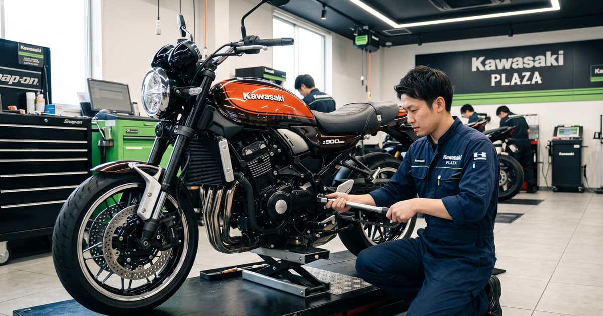 バイクのドラレコをショップにお任せする