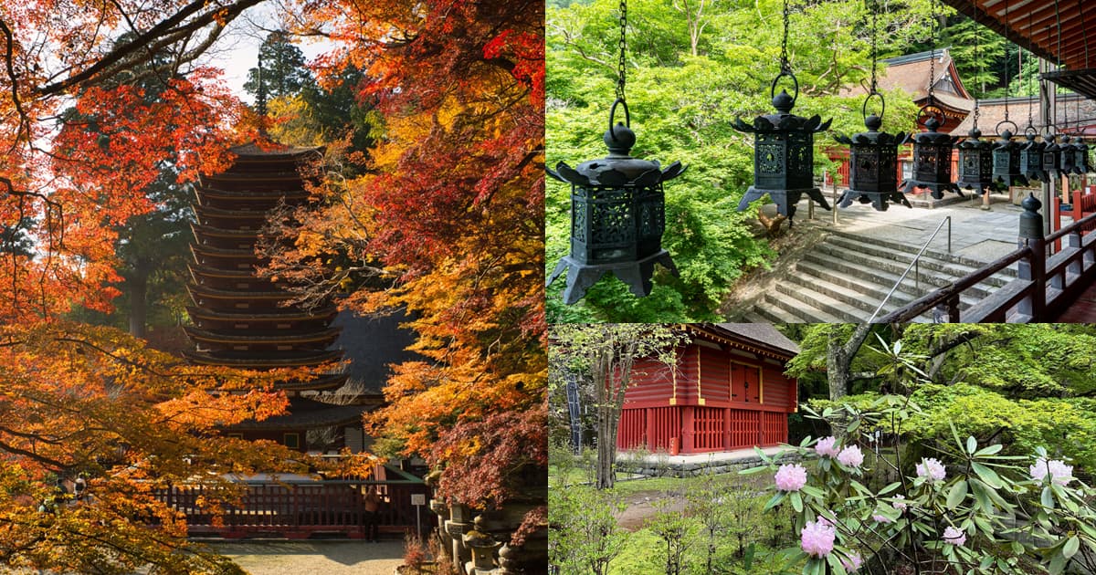 談山神社|秋の紅葉時期は特に人気