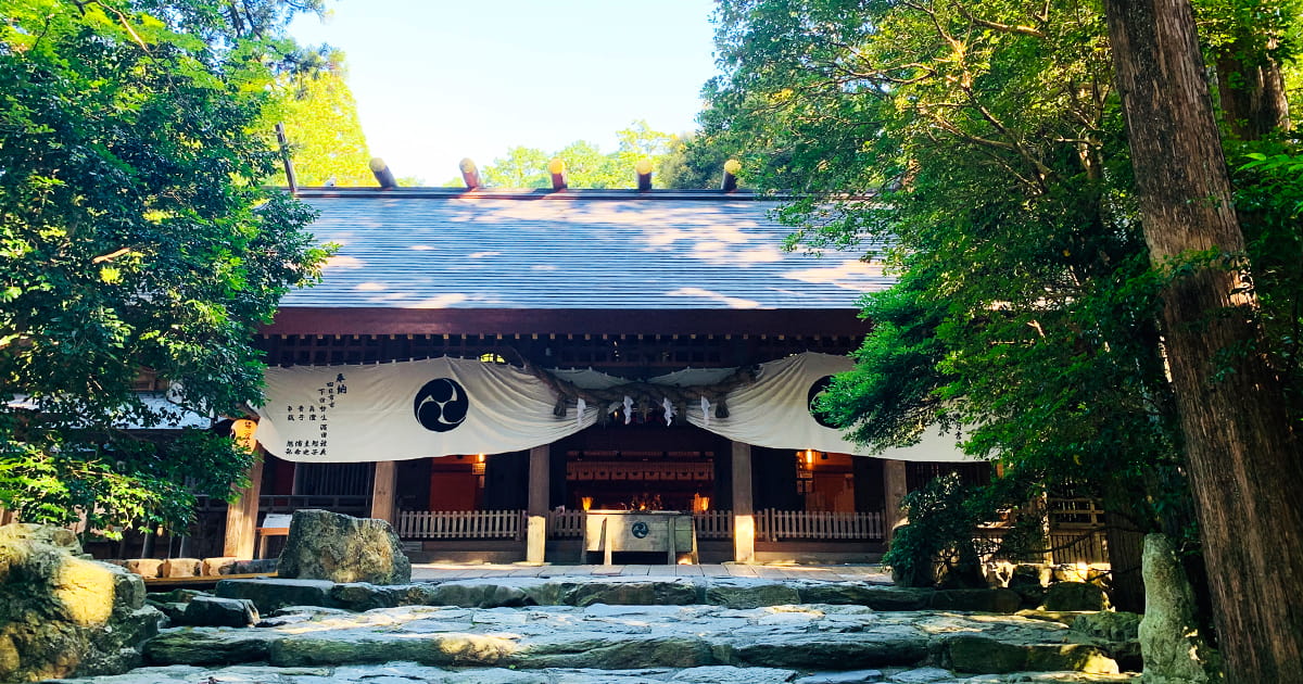 椿大神社は「みちびきの祖神さま」として有名